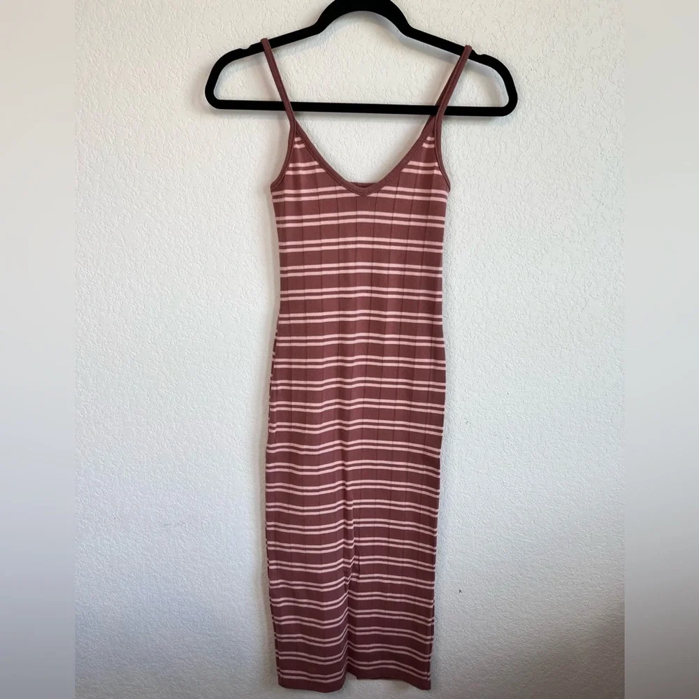 Wild Fable stripe midi summer dress size XS - Picture 1 of 7